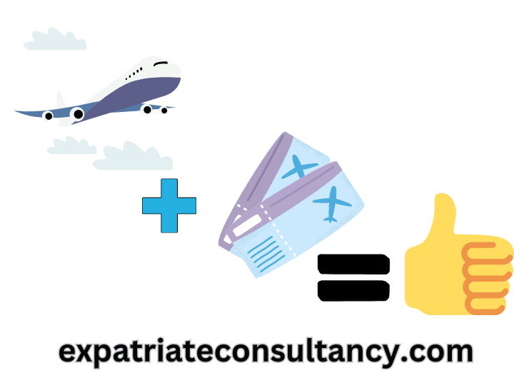 Illustration for article on How to Get Luxury Hotels for Cheap with the image of an airplane, tickets and a thumbs up.