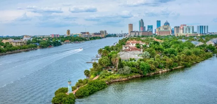 Tampa, Florida, one of the safest big cities in the u.s.