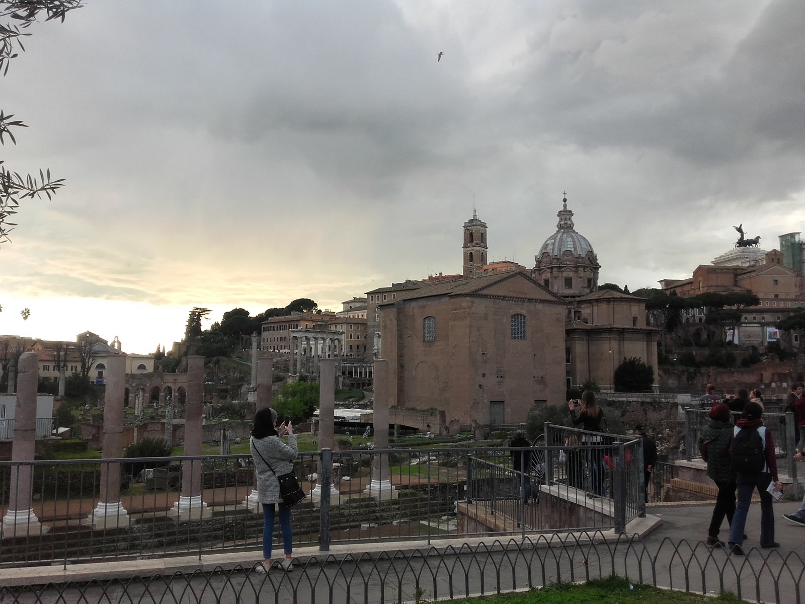 Ancient ruins in Rome, Italy