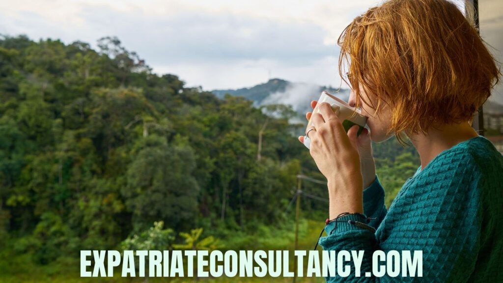 Image of a woman drinking coffee to illustrate article about where does the best coffee come from
