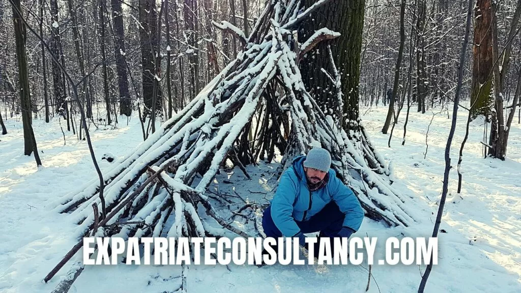 A photograph of the author enjoying the last winter for an article on how to prepare for winter 2022