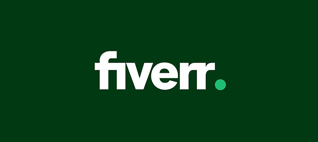 Logo of Fiverr, by far my favorite marketplace to find (and offer) jobs for digital nomads. Image by Riyadul99, CC BY-SA 4.0, via Wikimedia Commons