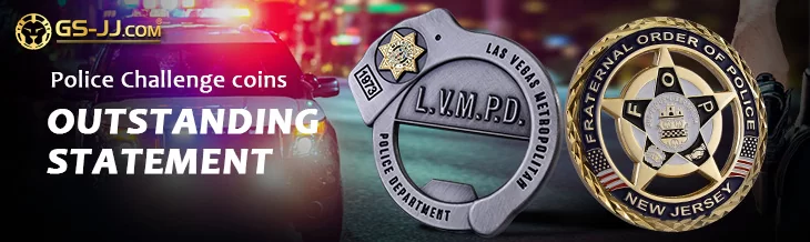 Police challenge coins. Good police coverage is one of the reasons why San Jose is a safe place to live.