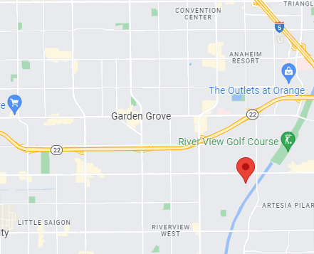 Map of Garden Grove including Mar-Les.