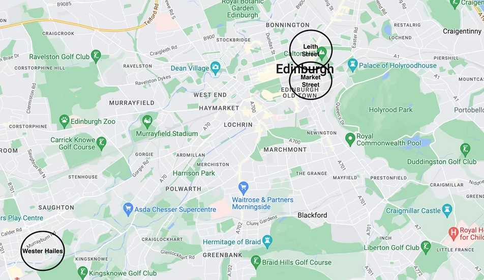 Is Edinburgh Safe? Crime Numbers, and the Good and Bad Areas.