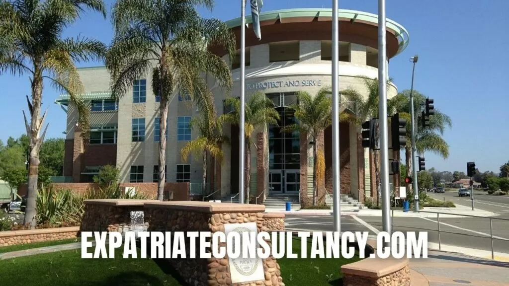 Building of the Police Department of Escondido