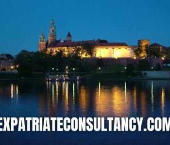 The river Vistula and the Wawel Castle.