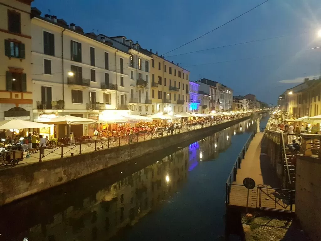 Navigli in Milan. Photo by the article author.