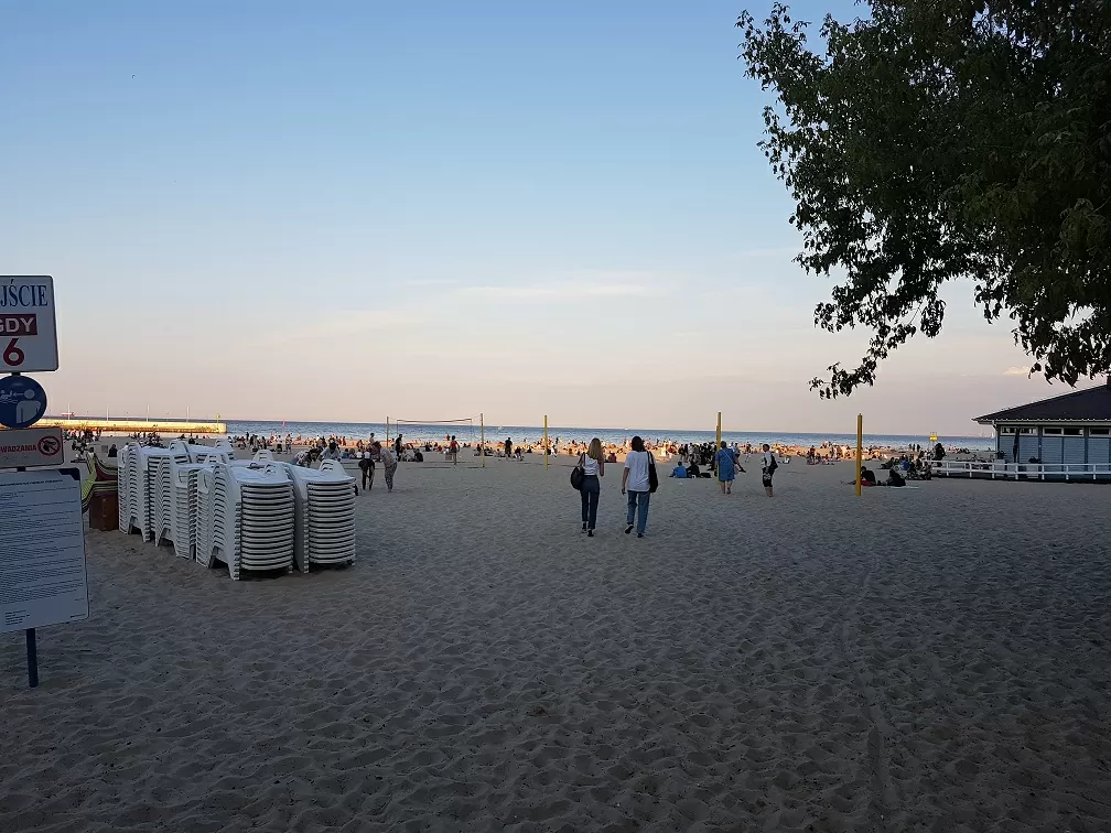 A photo I took in Gdynia during summer.