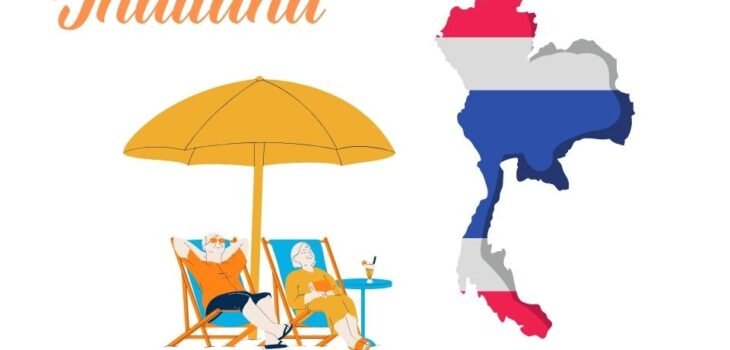 Illustration for article about retire in Thailand as a foreigner