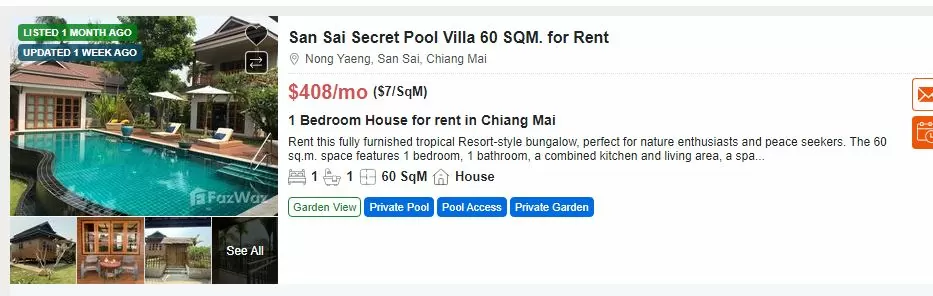 Villa in Chiang Mai