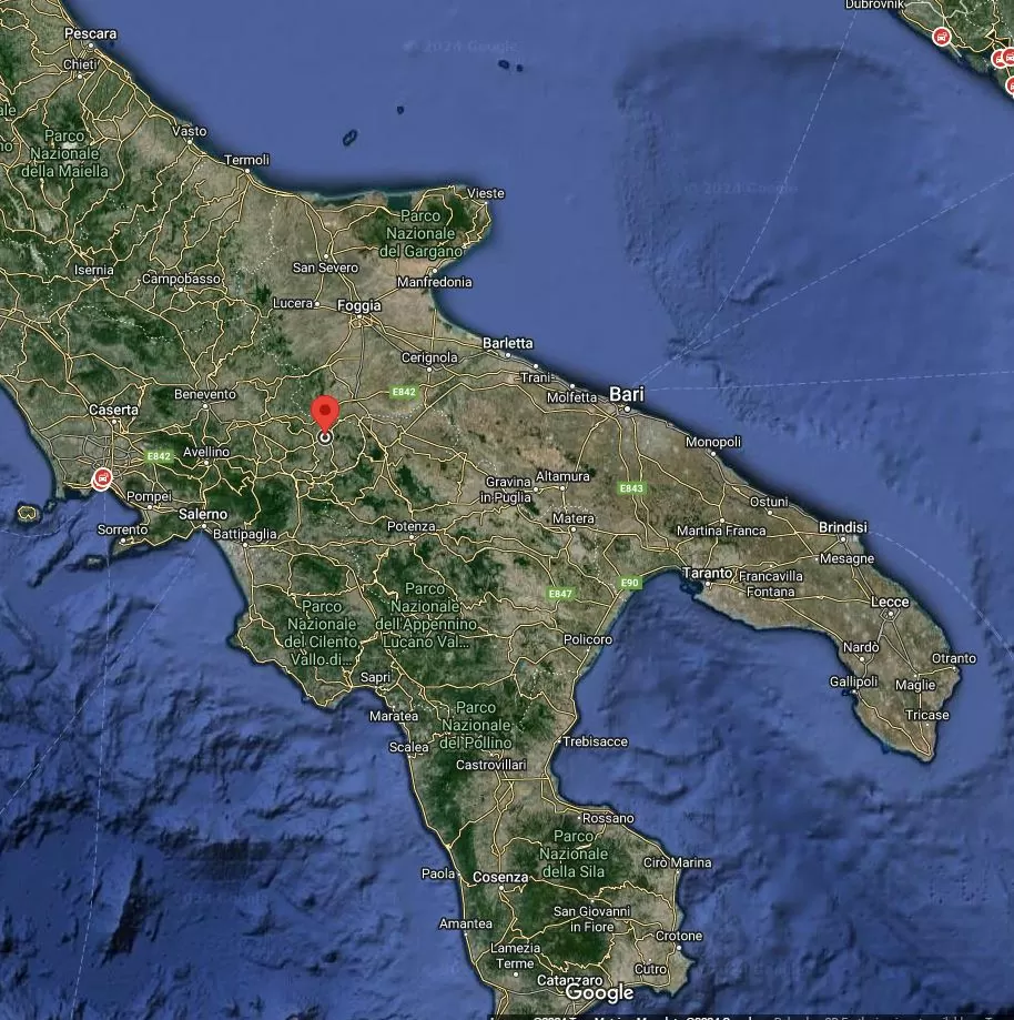 Italy's 1 Euro Homes: Too Good to Be True? 4 Bisaccia Map