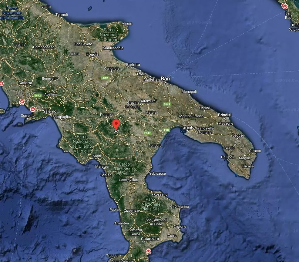 Italy's 1 Euro Homes: Too Good to Be True? 3 Laurenzana Map