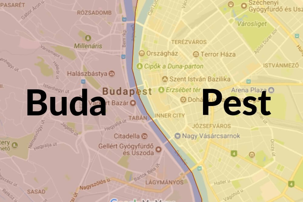 Buda-vs-Pest-Map