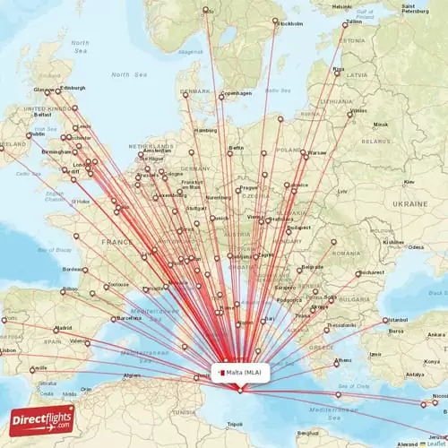 Malta Airport Destinations