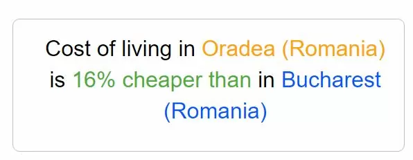 Oradea vs Bucharest