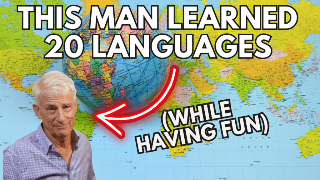 Steve Kaufmann image for my review of Lingq