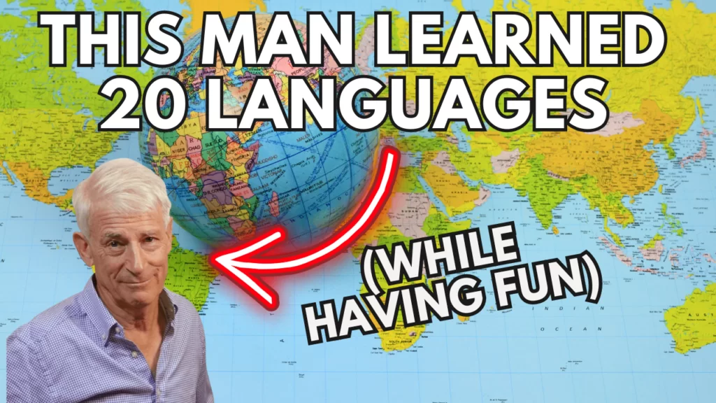 Steve Kaufmann image for my review of Lingq