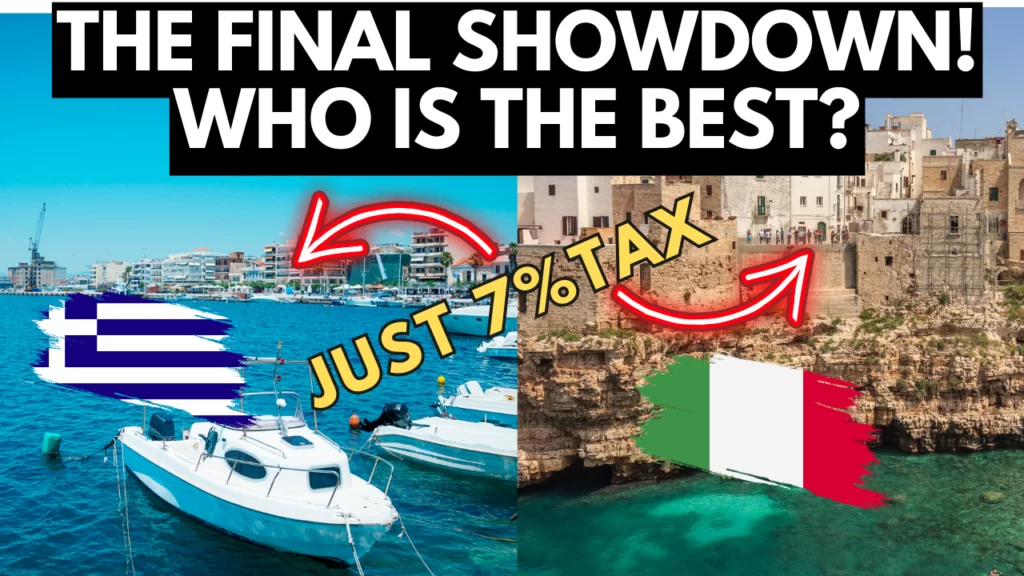 Retirement in Greece vs Italy 3