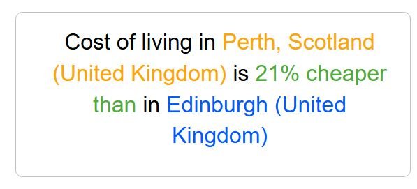 Perth vs Edinburgh