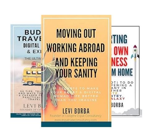 Books about moving and living abroad Levi Borba