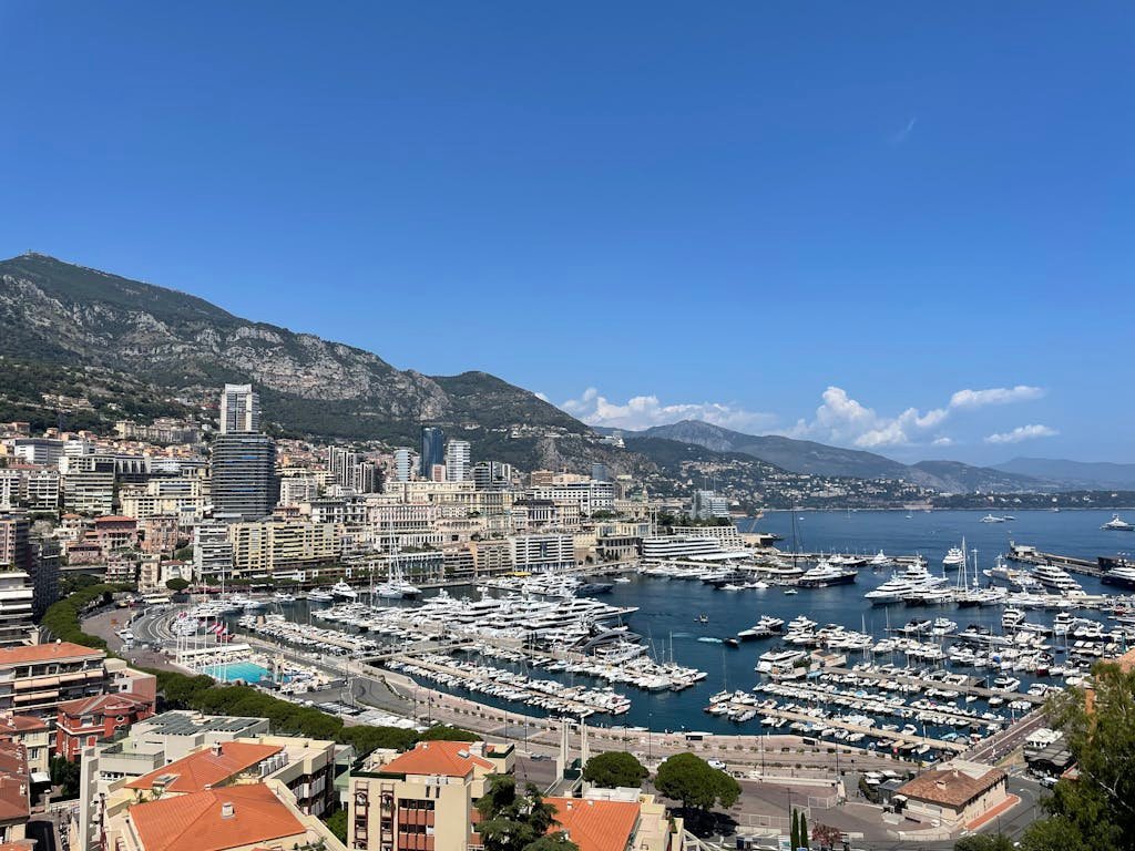 Monaco Ariel view