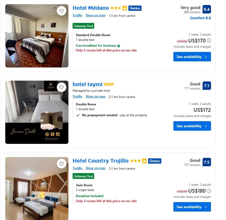 Week Hotel Trujillo