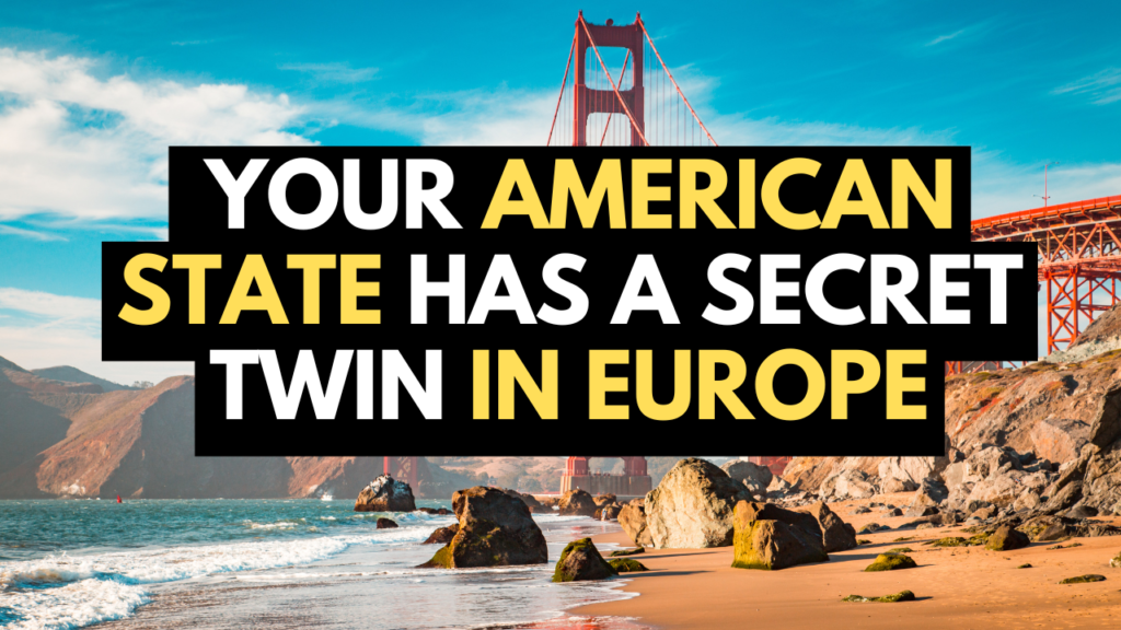 Which European Country is Just Like Your State in America? | US States vs Europe Comparison
