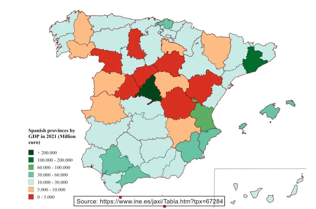 GDP Per Capita Spain