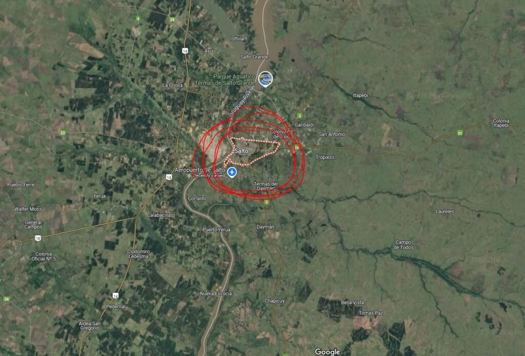 Salto Map