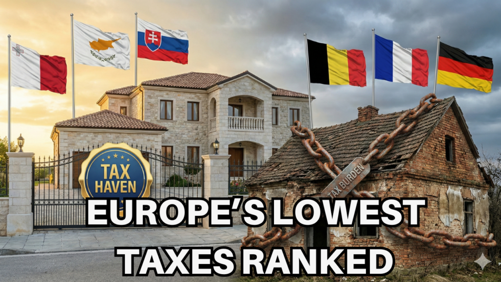 Image for article named European Property Taxes Ranked From BEST to WORSE
